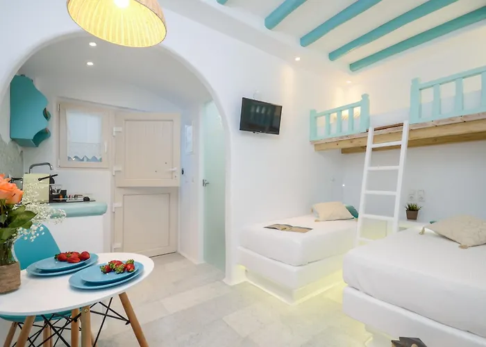 아파트 Naxian Breeze Agia Anna (Naxos)